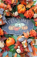 Welcome to Our Home Fall Wreath