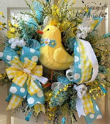 Spring Chick Wreath
