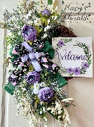 Spring Welcome Wreath